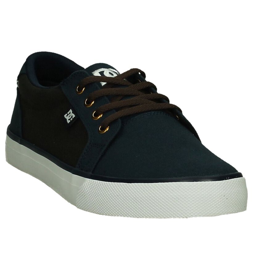 DC Shoes Skate sneakers en Bleu foncé en textile (198608)