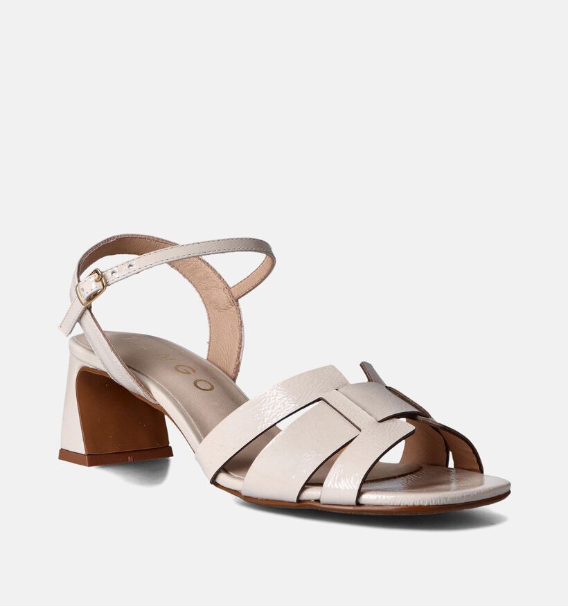 Tango Katya Ecru Sandalen met hak voor dames (362961)