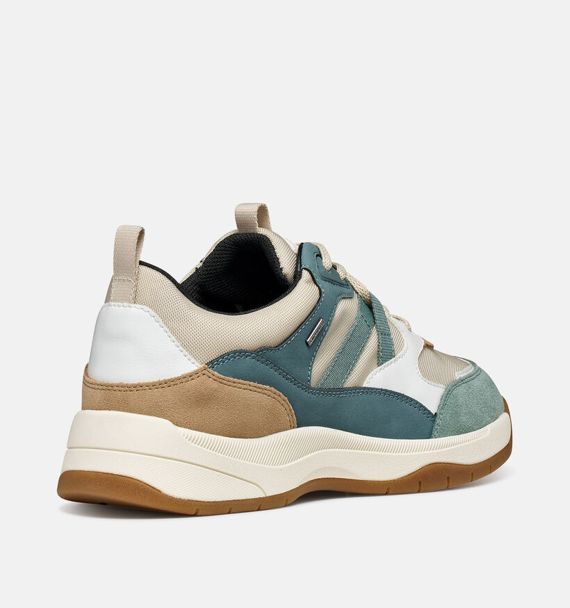 Geox Berinike Baskets en Bleu/Multi pour femmes (376388) - pour semelles orthop&eacute;diques