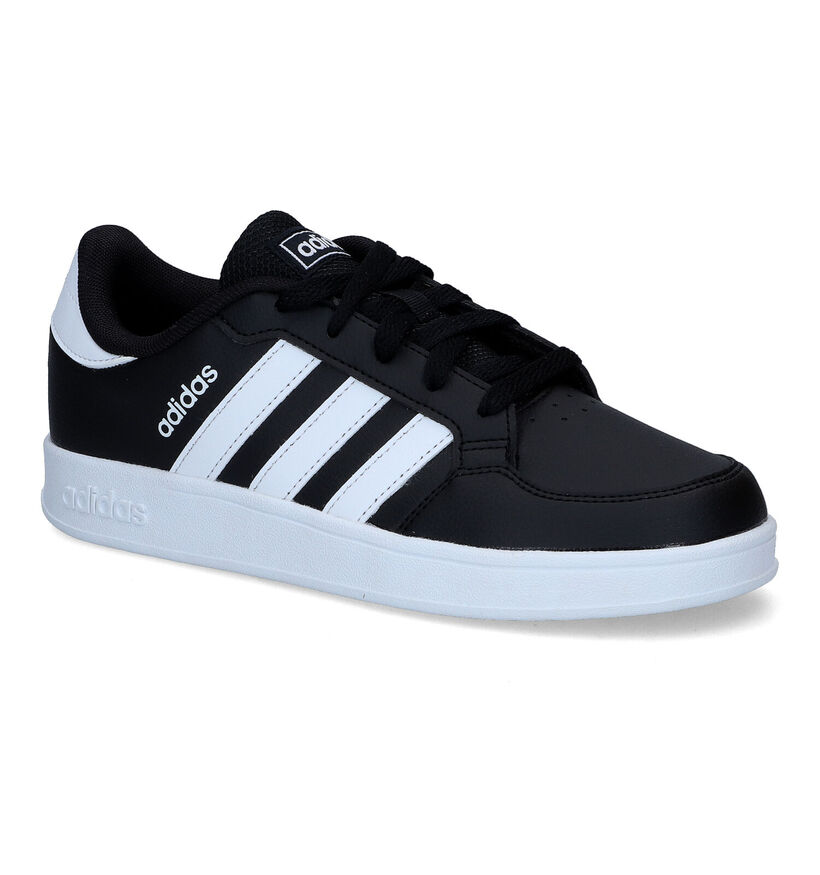 adidas Breaknet K Baskets en Noir pour filles, garçons (314991) - pour semelles orthopédiques