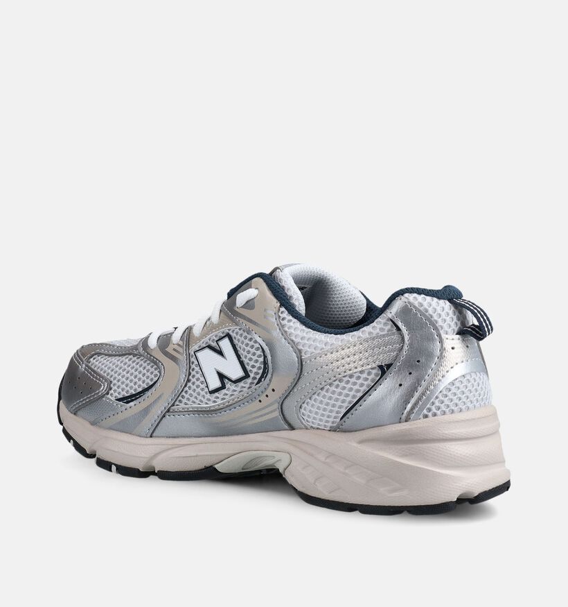 New Balance 530 Zilveren Sneakers voor meisjes (381181) - geschikt voor steunzolen