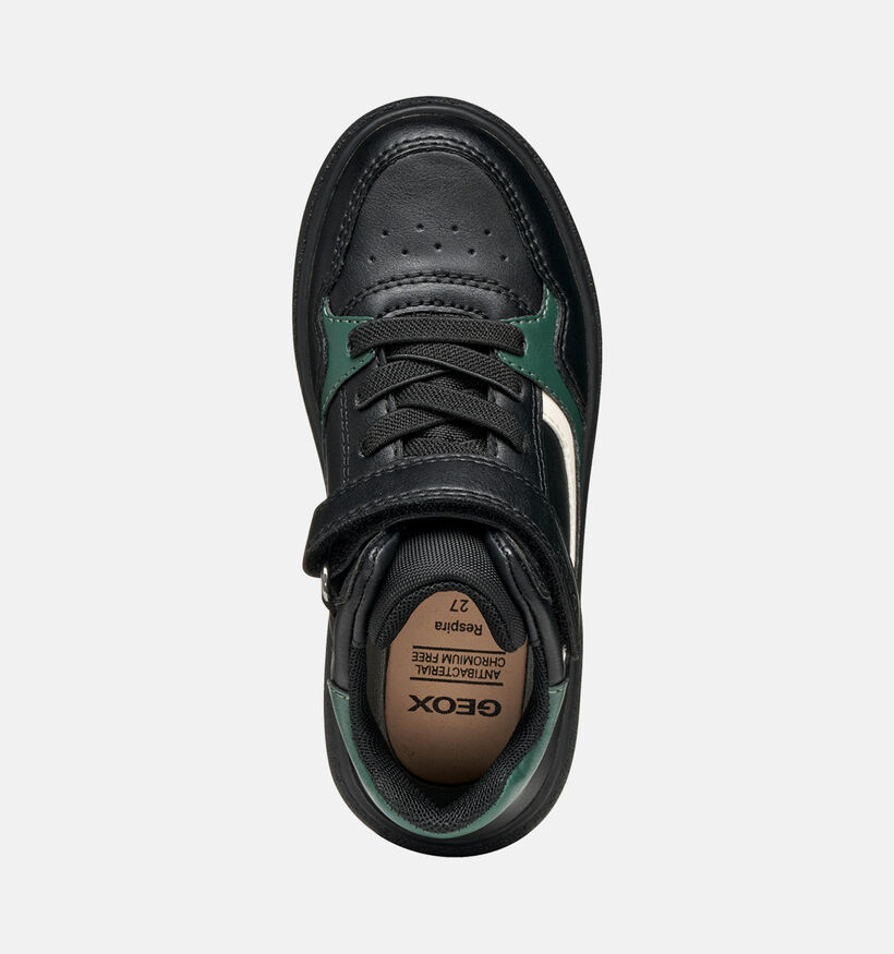 Geox Theleven Chaussures hautes en Noir pour garçons (361934) - pour semelles orthopédiques