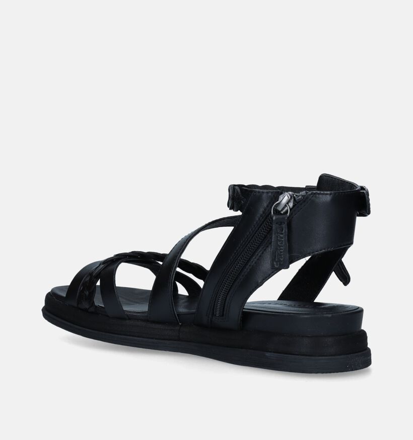 Tamaris Zwarte Sandalen Met Sleehak voor dames (338276)