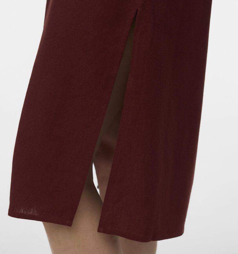 Vero Moda Mymilo Robe en Bordeaux pour femmes (367226)