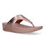 FitFlop Lulu Leather Toepost Witte Teenslippers in leer (320463)