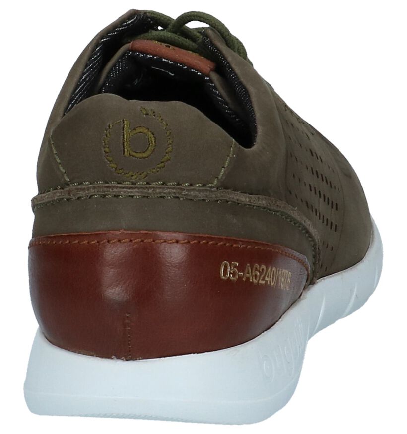 Donkergroene Casual Schoenen Bugatti, , pdp