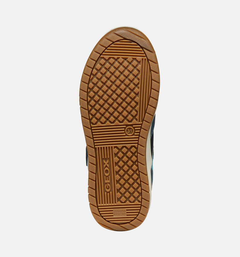 Geox Perth Blauwe Velcroschoenen voor jongens (344557) - geschikt voor steunzolen