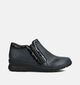 Rieker Blauwe Comfortschoenen met Rits voor dames (360462) - geschikt voor steunzolen