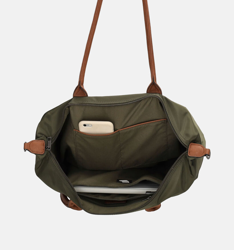 Charm London Buckingham Olive Cabas en Vert kaki pour femmes (374398)