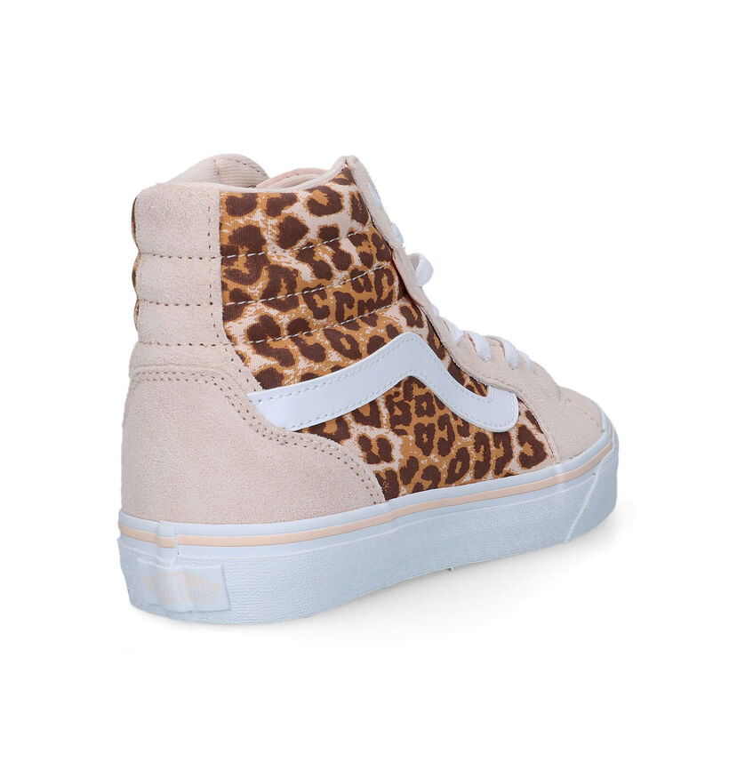 Vans Filmore HI Animal Roze Sneakers voor dames (321160)