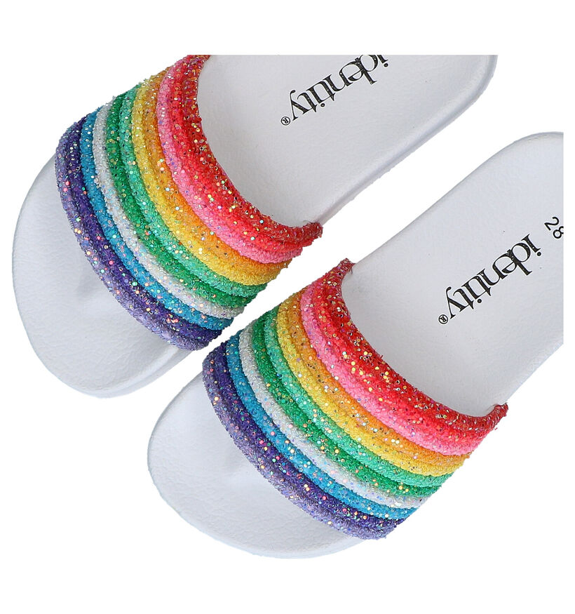 Identity Claquettes en Multicolore en textile (310798)