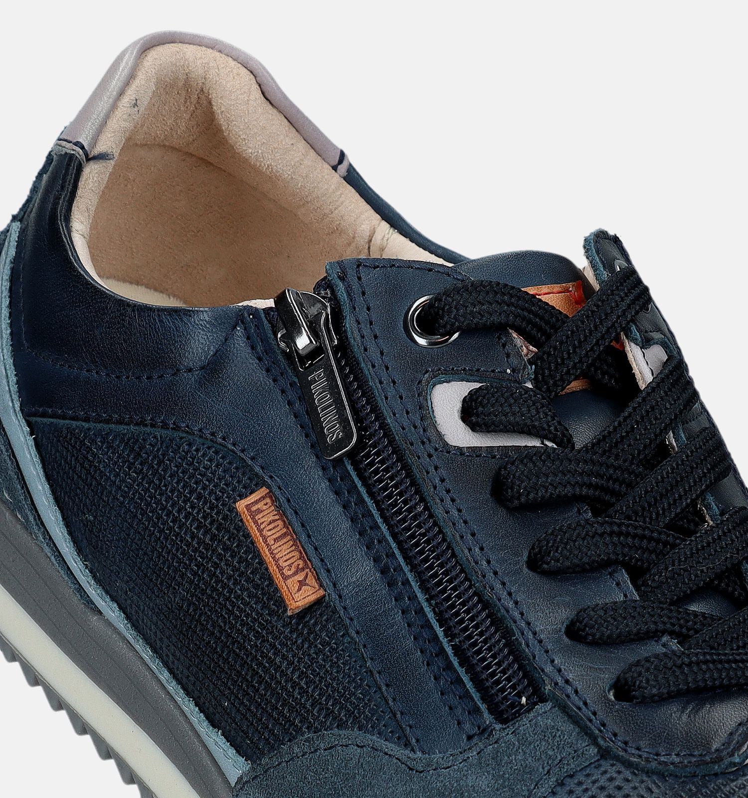 Pikolinos Liverpool Blauwe Veterschoenen Heren Lage schoenen Online op TORFS.BE