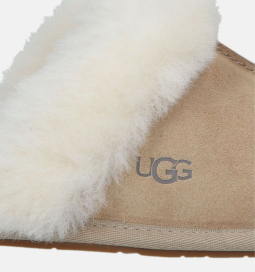 UGG Scuffette Cognac Wollen Pantoffels voor dames (329281)