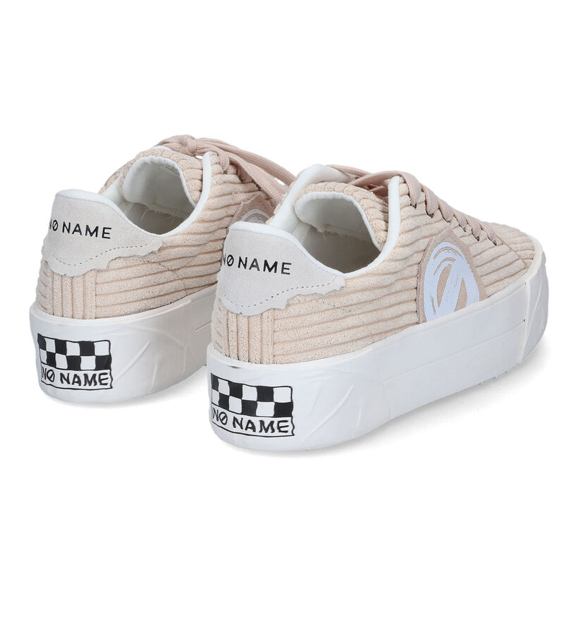 No Name Kraft Baskets en Beige pour femmes (316094) - pour semelles orthop&eacute;diques