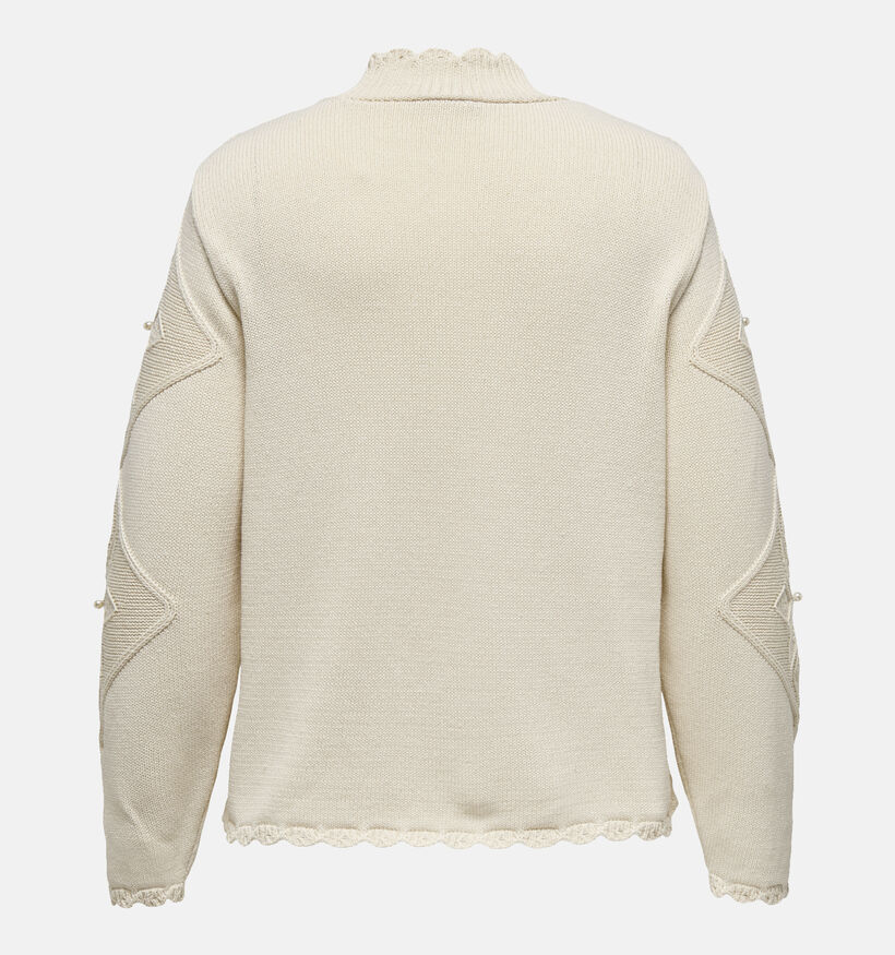 ONLY Carmakoma Nicoline Beige Trui voor dames (348422)