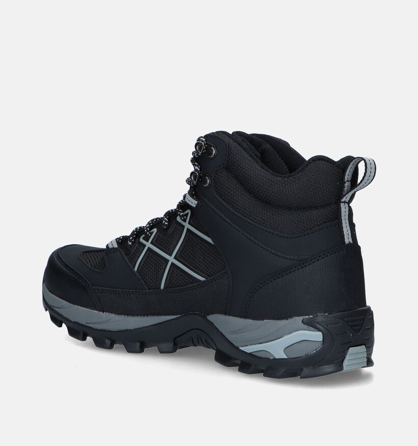 Regatta Samaris III Zwarte Wandelschoenen voor heren (345039) - geschikt voor steunzolen