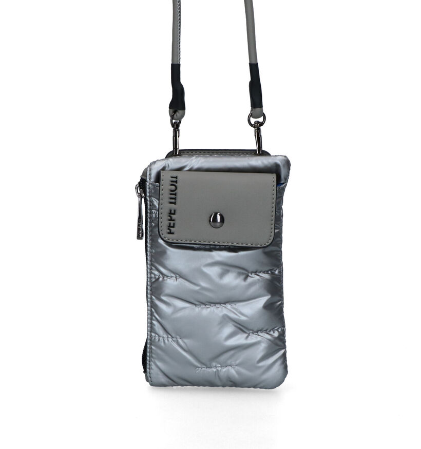 Pepe Moll Petra Pochette pour téléphone en Argent en simili cuir (316896)