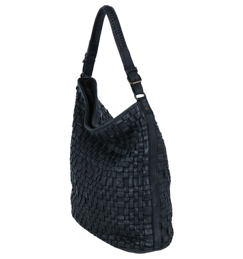 Bear Design Sac à bandoulière en Noir en cuir (310488)