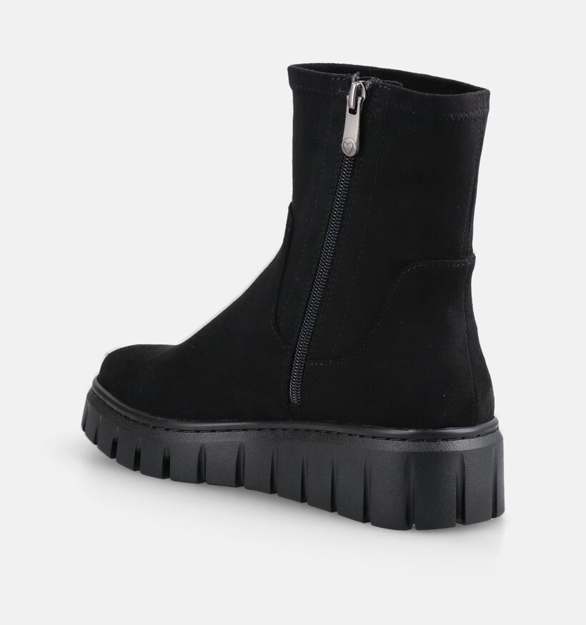 Marco Tozzi Bottines Chelsea en Noir pour femmes (379036)