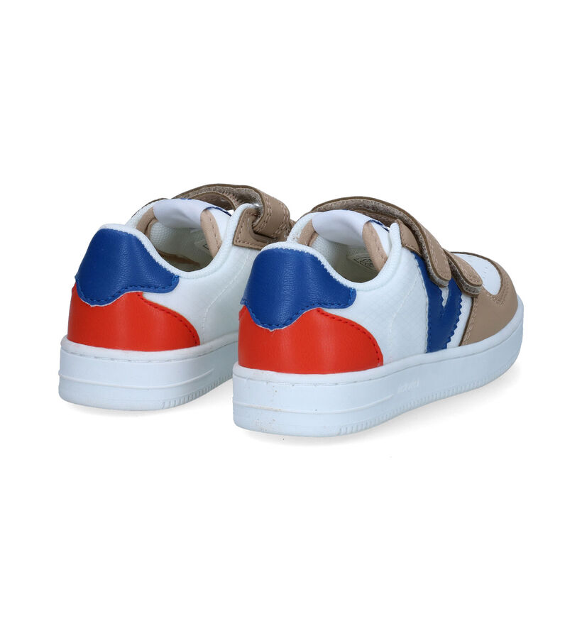 Victoria Wit/Beige Sneakers voor jongens (305875)