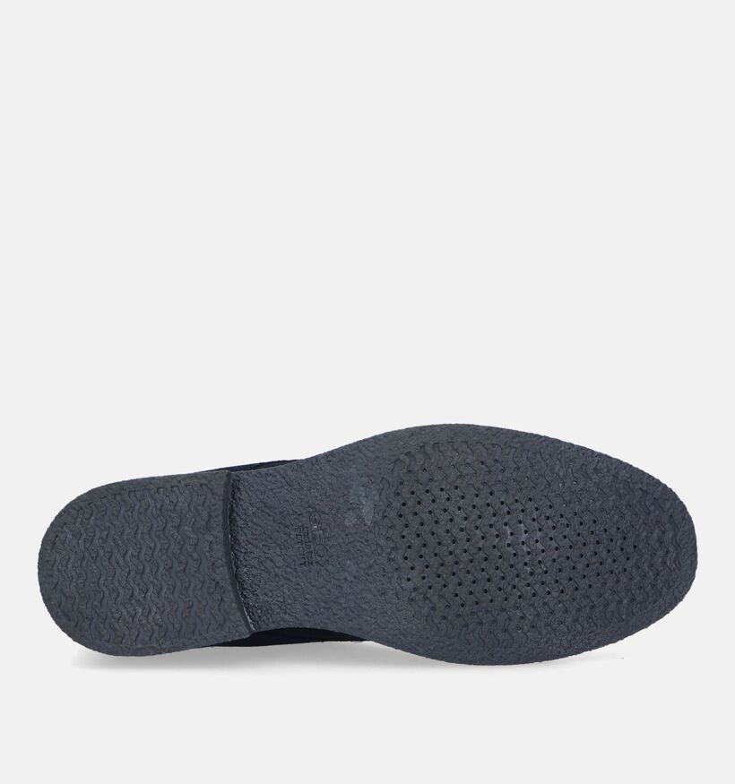 Geox Uomo Claudio Bruine Hoge Geklede Veterschoenen voor heren (328346)