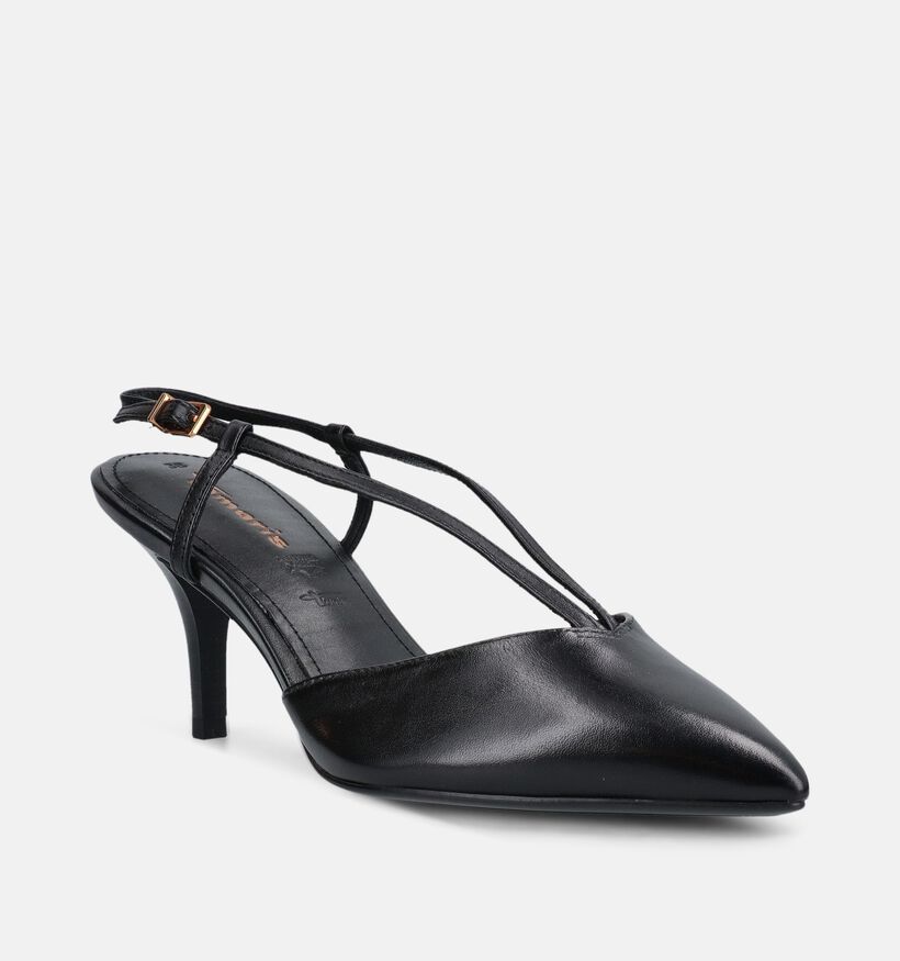 Tamaris Escarpins slingback en Noir pour femmes (367699)