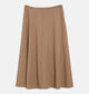 comma Jupe mi-longue en Marron pour femmes (379432)
