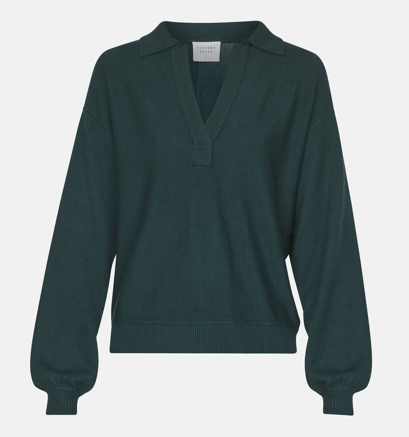 SISTERS POINT Hilva Blouse en Vert pour femmes (349408)