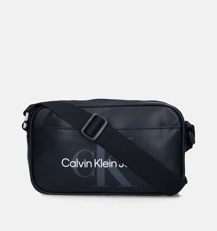 Calvin Klein Monogram Sac porté croisé en Noir pour femmes (330690)