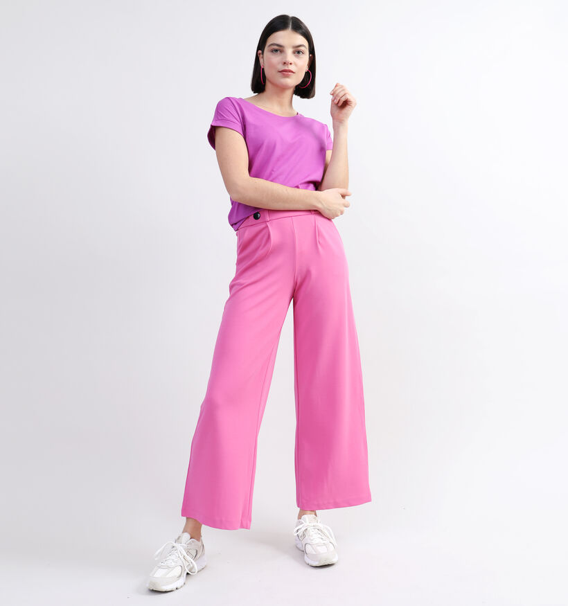 JDY Geggo Pantalon large en Noir L32 pour femmes (351368)