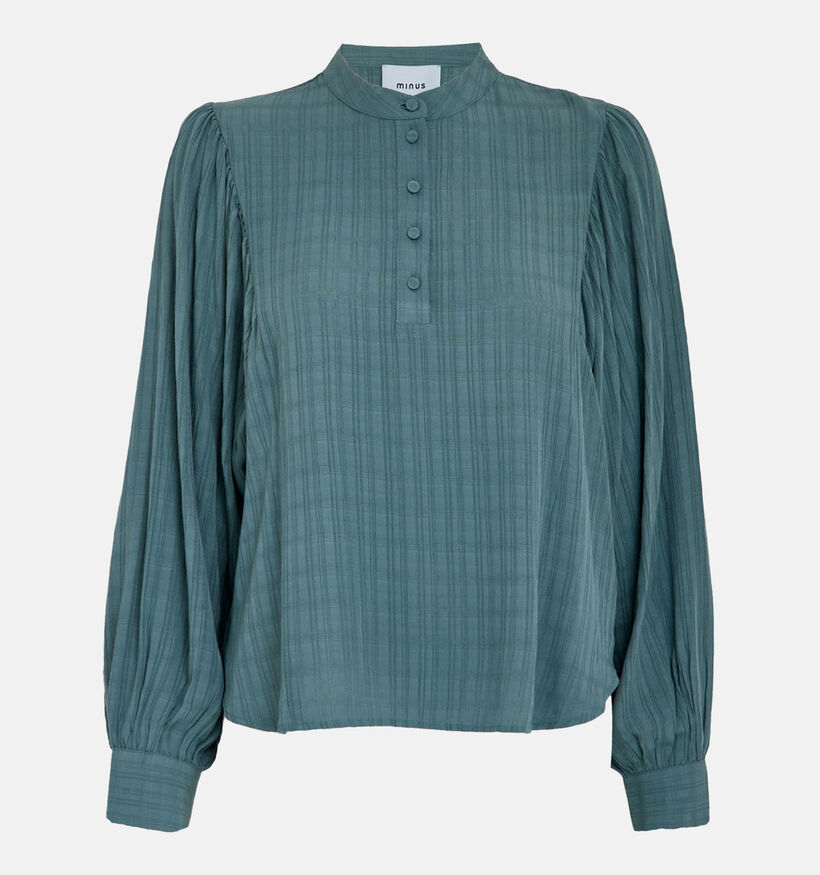 Minus Anine Groene Blouse voor dames (366696)