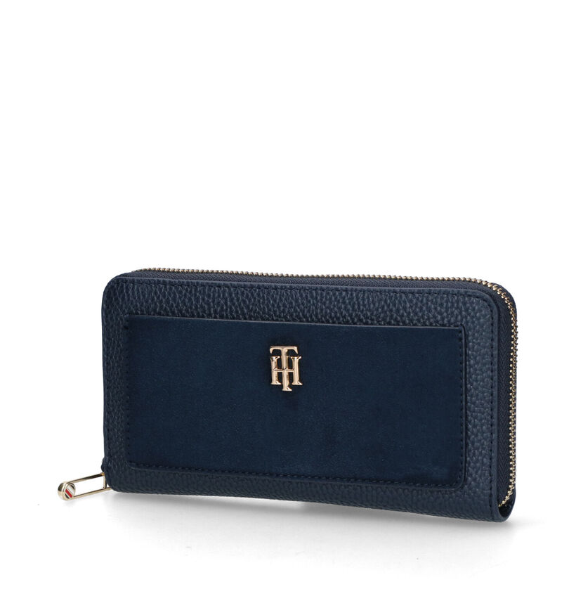 Tommy Hilfiger Joy Blauwe Ritsportemonnee voor dames (300954)