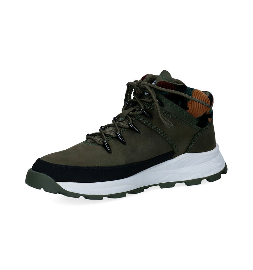 Timberland Brooklyn Euro Sprint Zwarte Bottines in stof (293793)