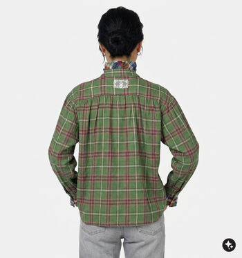 Orfeo Blouses Marron/Vert