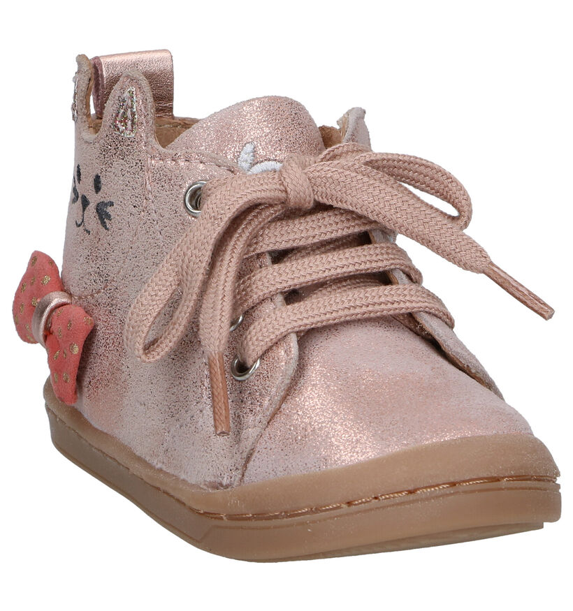 Shoo Pom Kiki Wou Chaussures pour b&eacute;b&eacute; en Rose pour filles (314434)