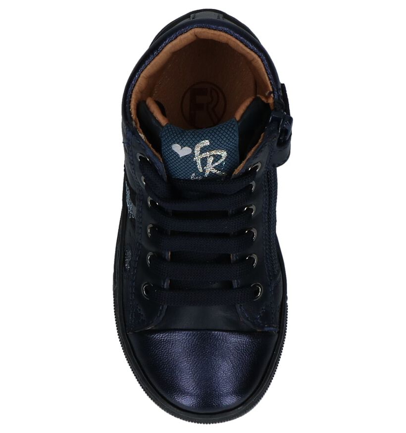 FR by Romagnoli Chaussures hautes en Bleu foncé en cuir (223434)