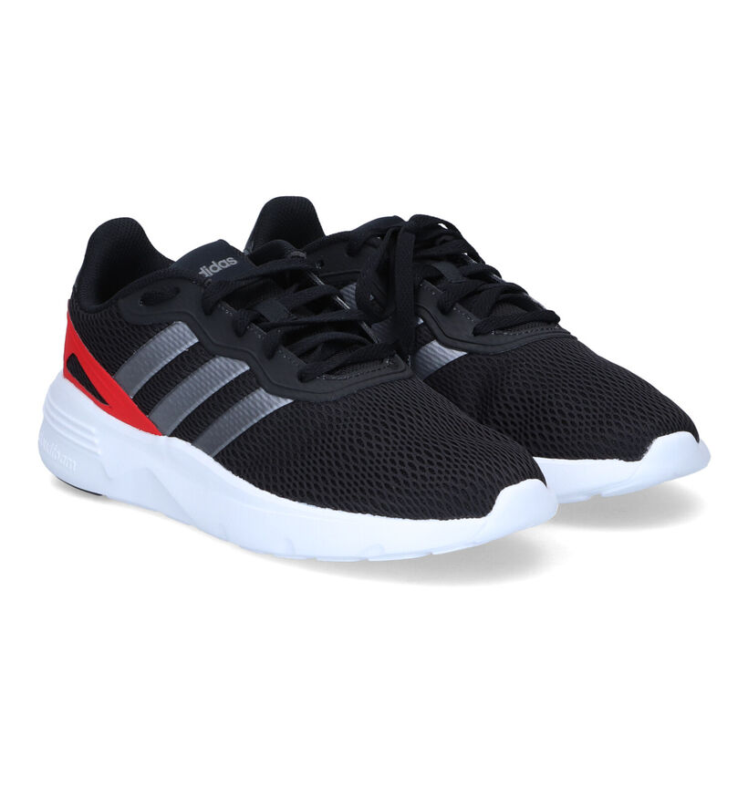 adidas Nebzed Baskets en Noir pour hommes (311405) - pour semelles orthopédiques