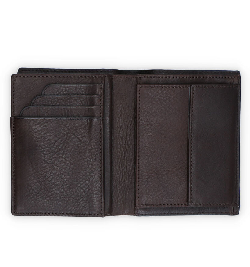 Maverick  Portefeuille en Marron pour hommes (358836)