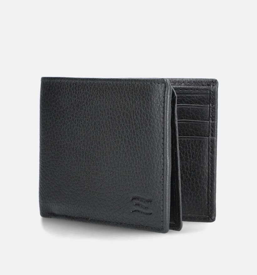 Crinkles Zwarte Portefeuille voor heren (376026)
