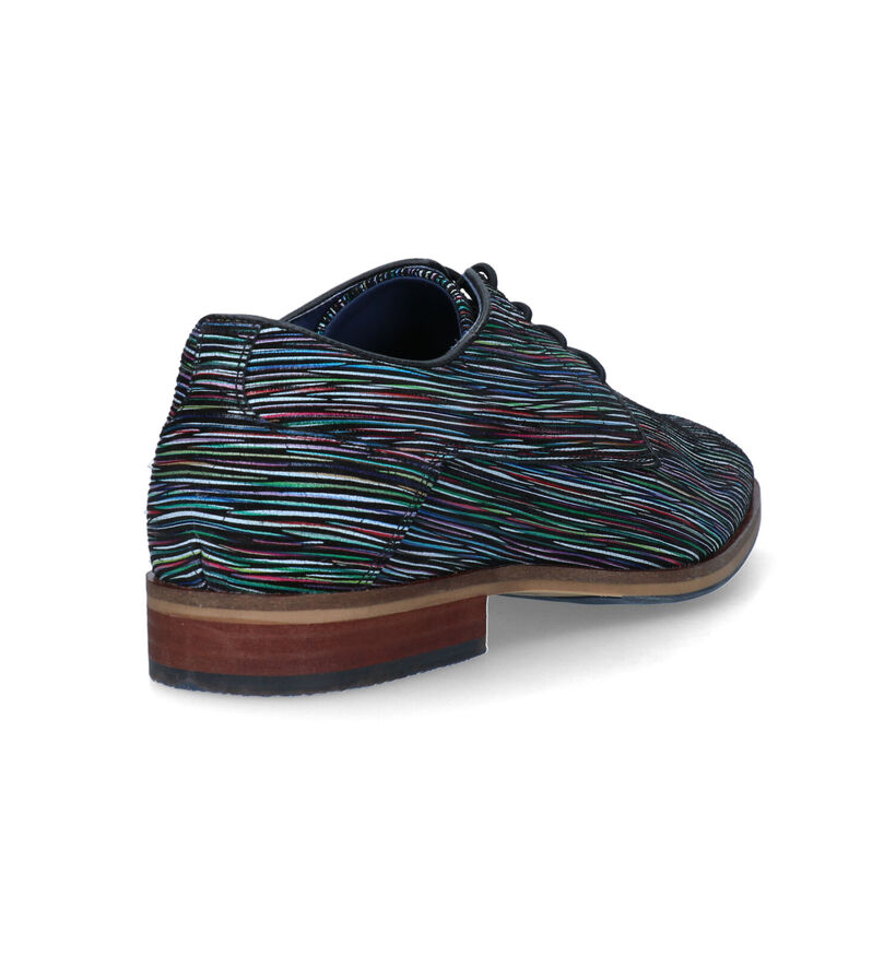 Bullboxer Chaussures classiques avec rayé en Multicolore pour hommes (334269) - pour semelles orthopédiques