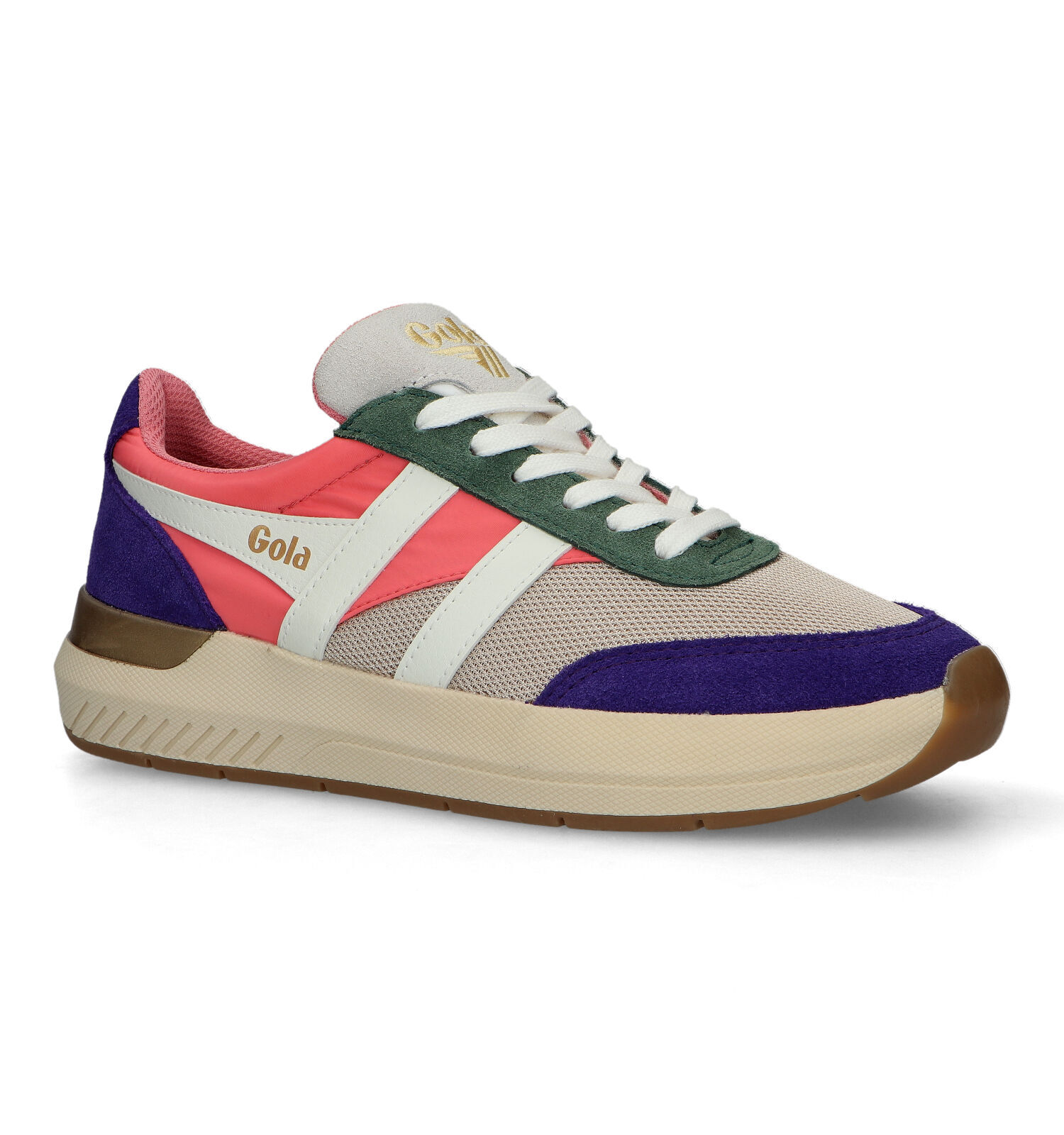 Gola Raven Paarse Sneakers Dames Sneakers Online op TORFS.BE