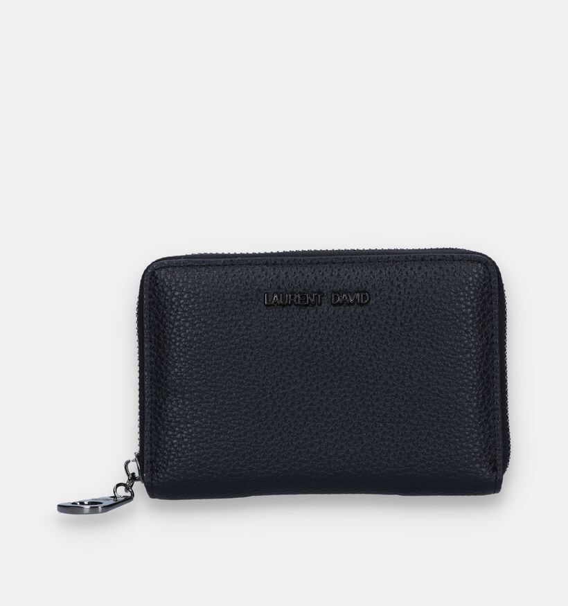 Laurent David Nos 001 Zwarte Ritsportemonnee voor dames (351291)