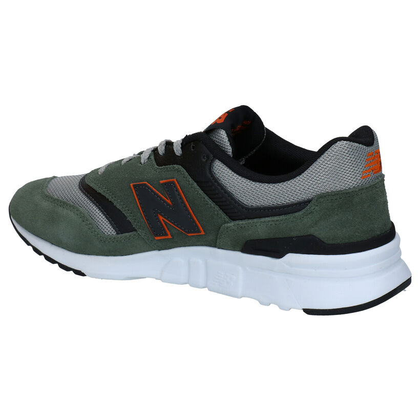 New Balance CM 997 Grijze Sneakers in leer (293559)