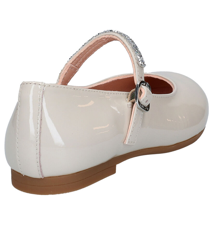 Unisa Clervy Beige Ballerina in leer (288836)