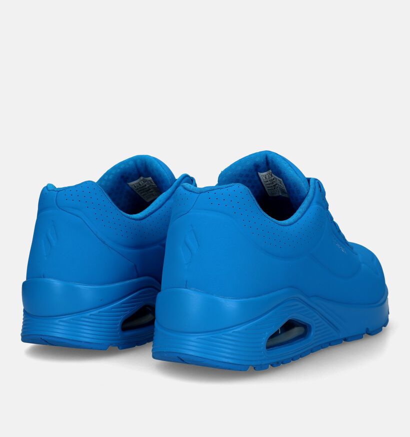 Skechers Uno Stand On Air Blauwe Sneakers voor heren (326193) - geschikt voor steunzolen