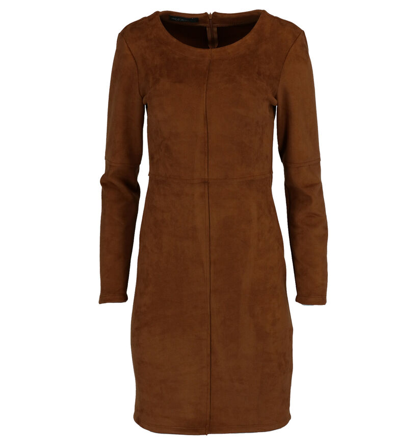 Julie Mode Robe Mini en Cognac (274672)