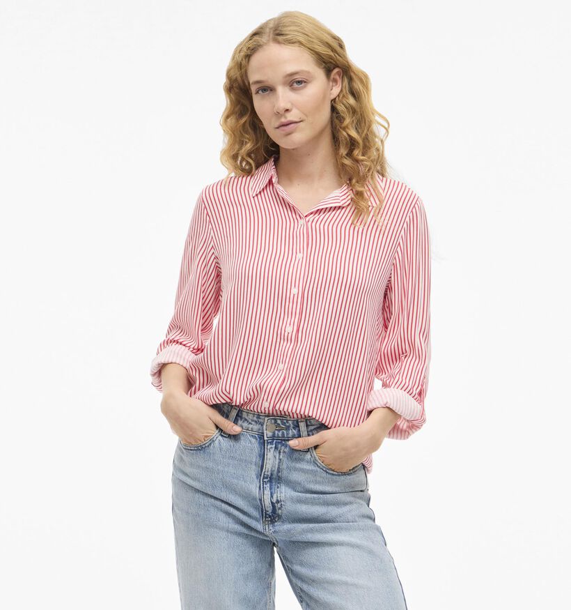 Vila Rosa Rode Blouse voor dames (368048)