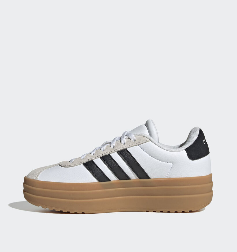adidas VL Court Bold Baskets en Blanc pour filles (365368) - pour semelles orthopédiques