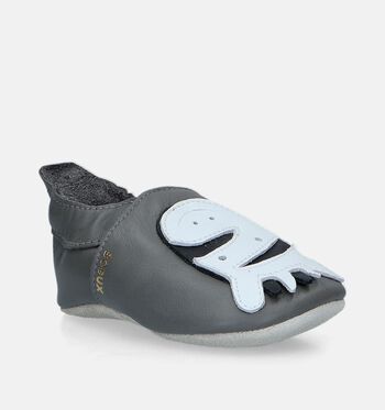 Bobux Soft Sole Babyschoenen Zebra Grey