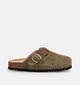 Scholl Fae New Kakigroenen Slippers voor dames (381006)